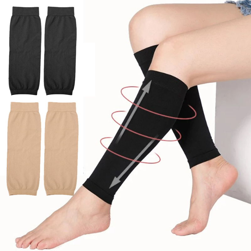 Compression Sleeve Calf - Calcetines de Compresión Elásticos Unisex, Mangas
