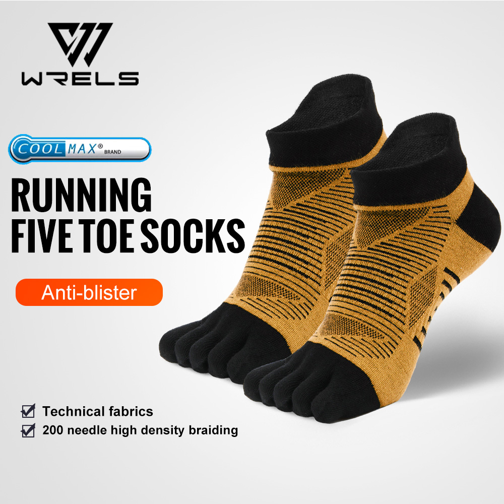 Wool Hiking Sock - WRELS COOLMAX calcetines de cinco dedos
