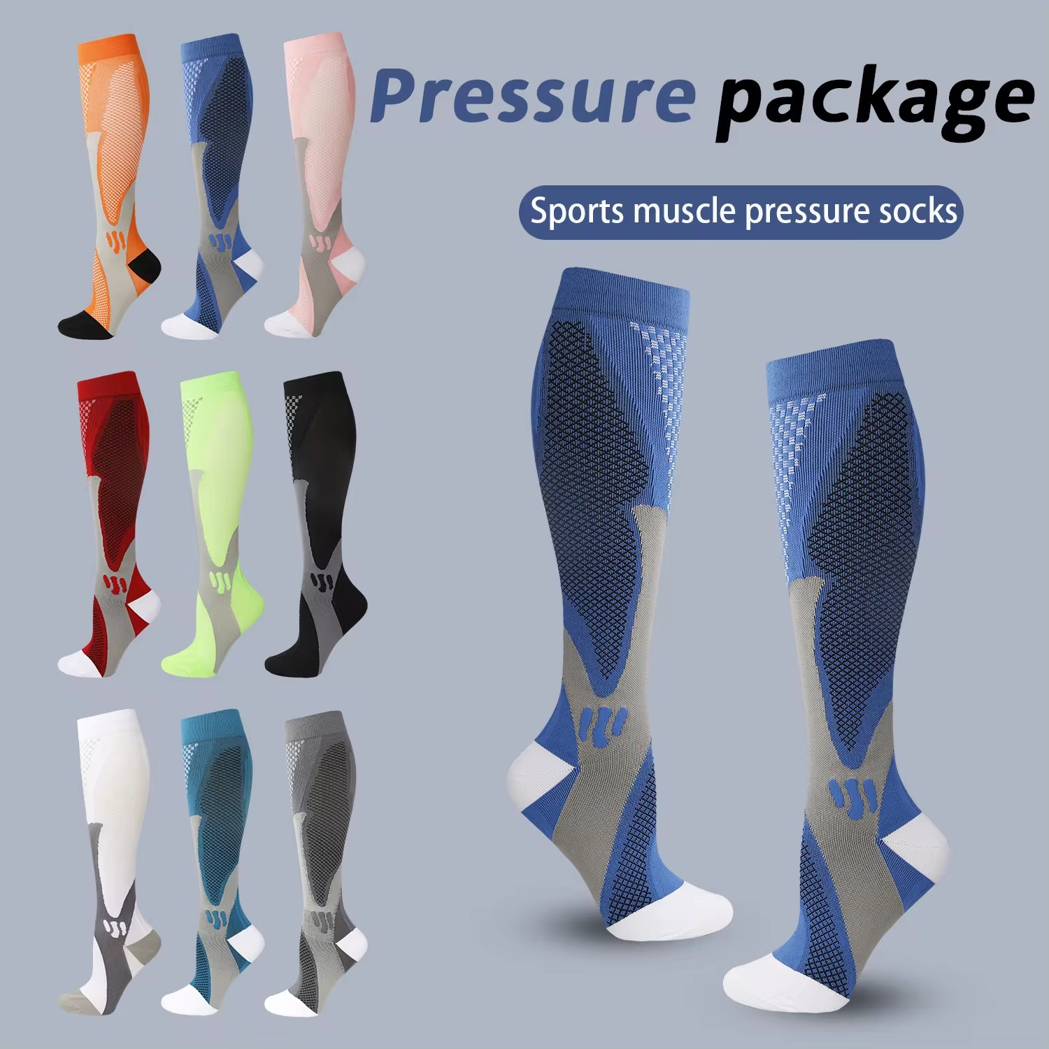 Compression Sock Medical - Calcetines de Compresión Deportivos Brothock Medical