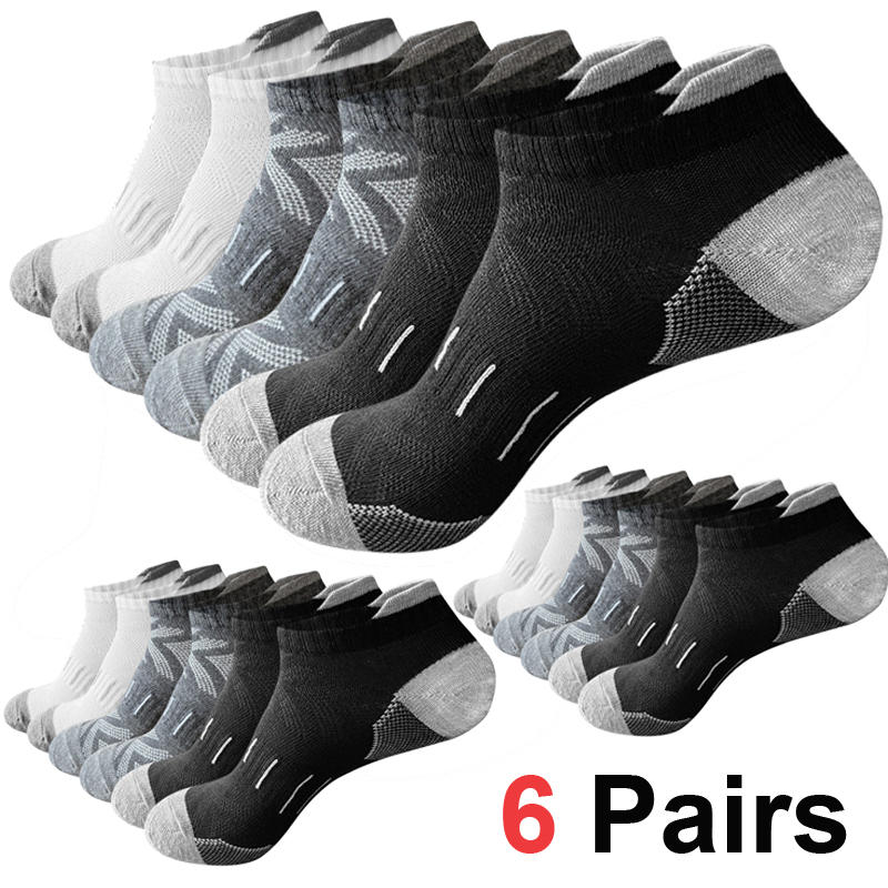 Ankle Sock Low Cut - 6/12 Pares de Calcetines Deportivos para