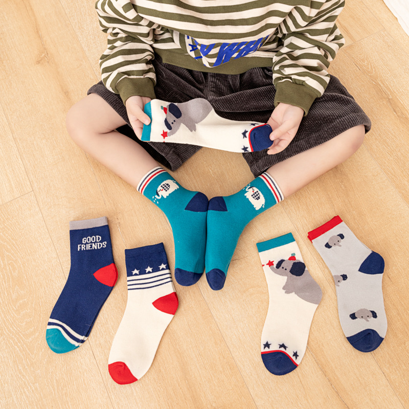 Paquete de 5 calcetines para n - Cotton Crew Sock Pack reseña y precio